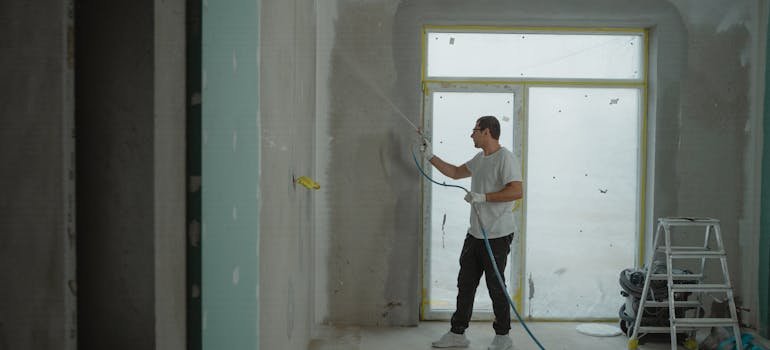 A man renovating your Brooklyn apartment