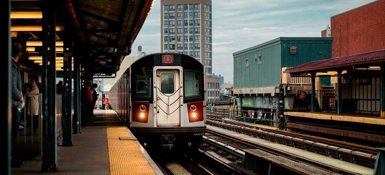 A train in NYC
