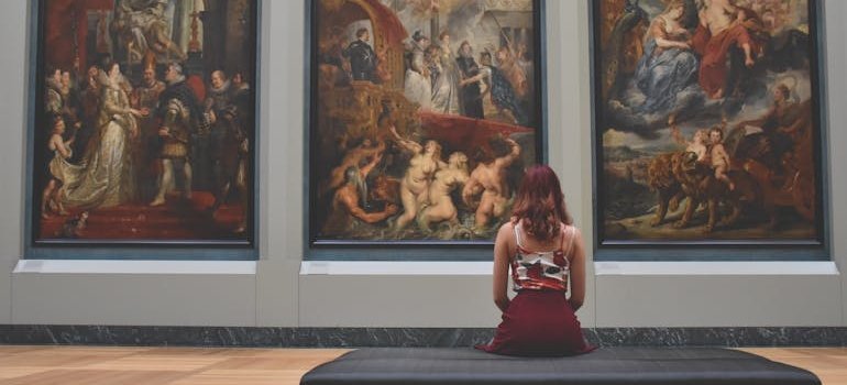 Paintings on the wall