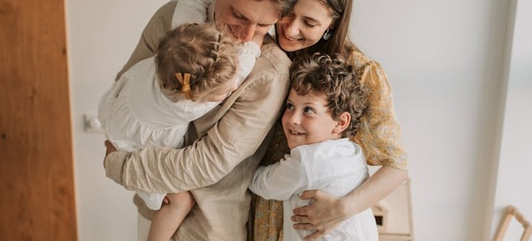 A happy family