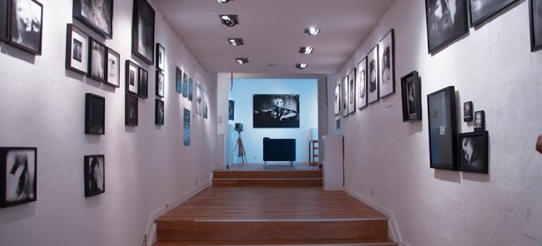 A gallery in NYC