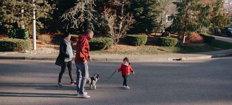 People on the street