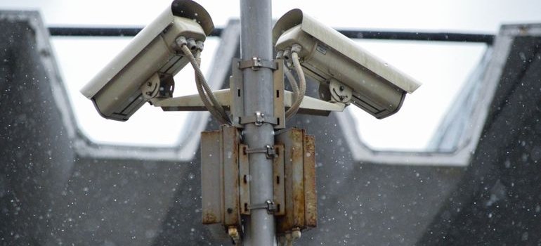 Camera on the street