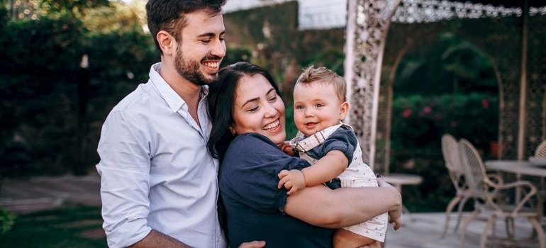 A happy family