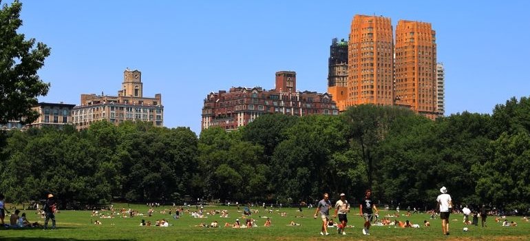 People in Central Park