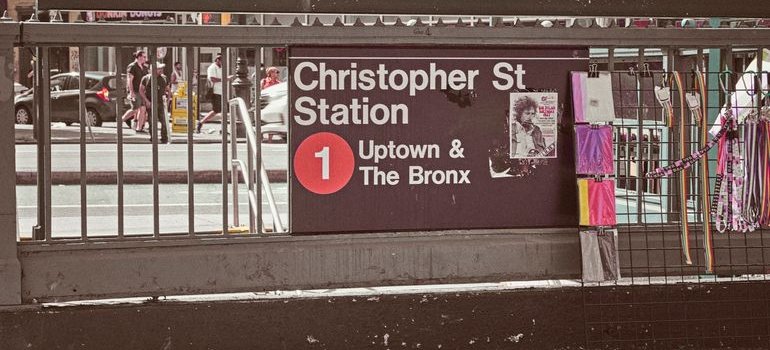 A train station