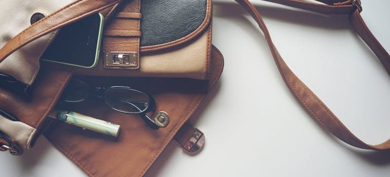 A bag with essentials