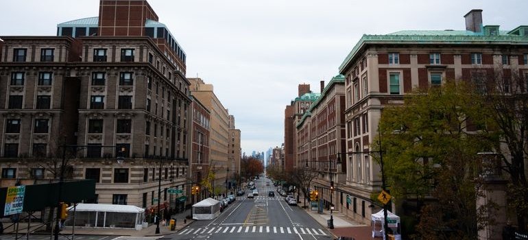 A street in Manhattan